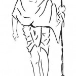 Mahatma Gandhi Sketch